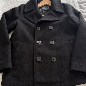 Rothschild Classic Black Boys Peacoat